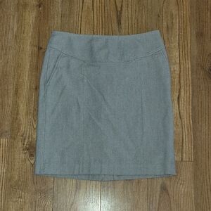 Banana Republic Gray Pencil Skirt
